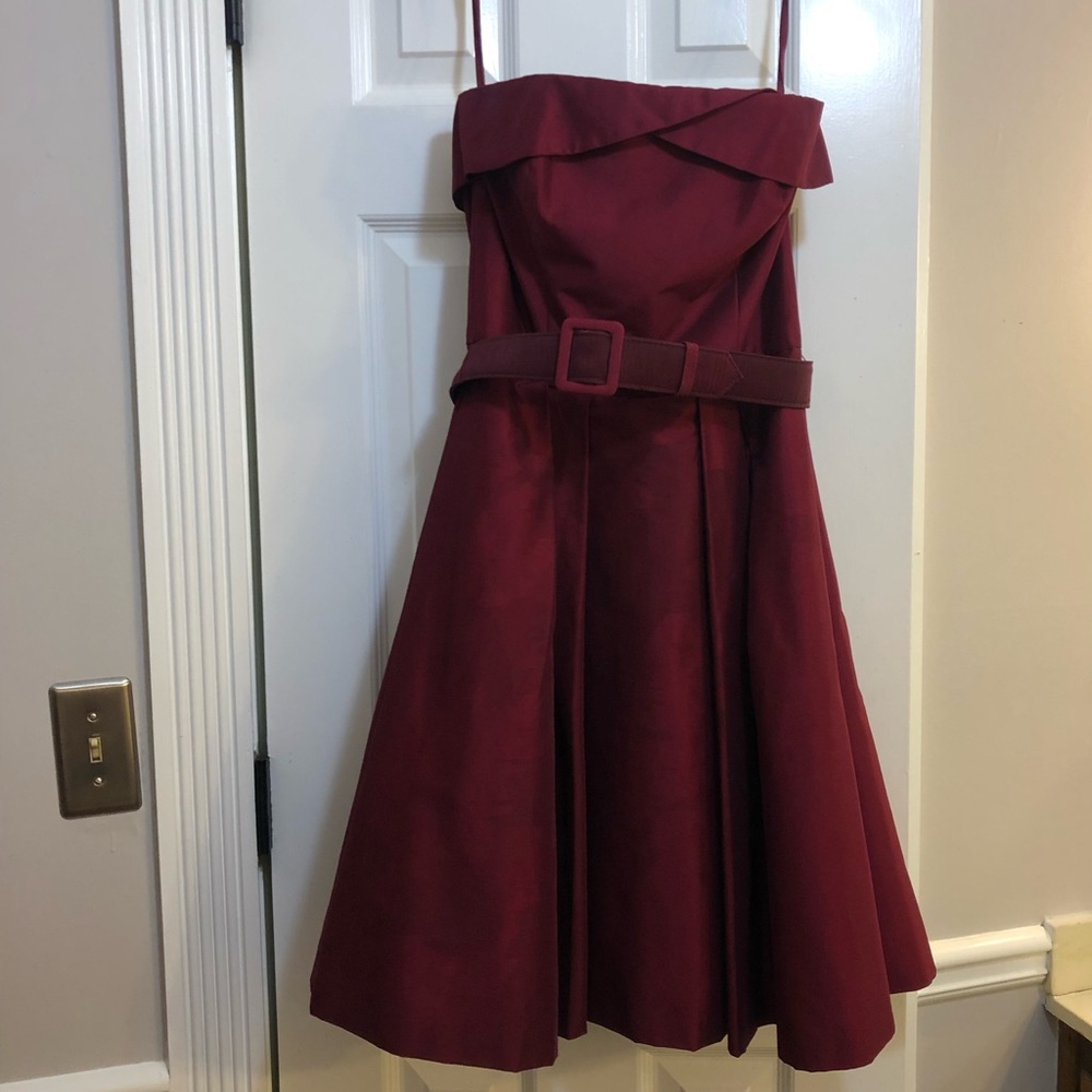 White House Black Market strapless dress